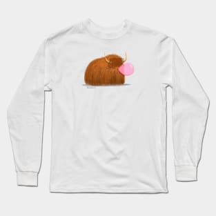 Yak with Bumble Gum Long Sleeve T-Shirt